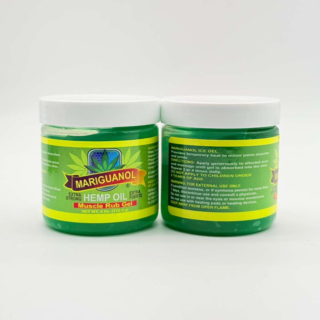 Mariguanol Extra Strong Hemp Oil Muscle Rub Gel