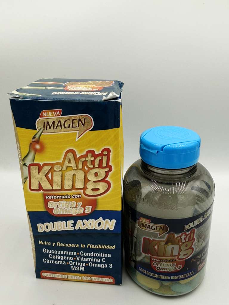 artri king reforsado con ortiga y amega.