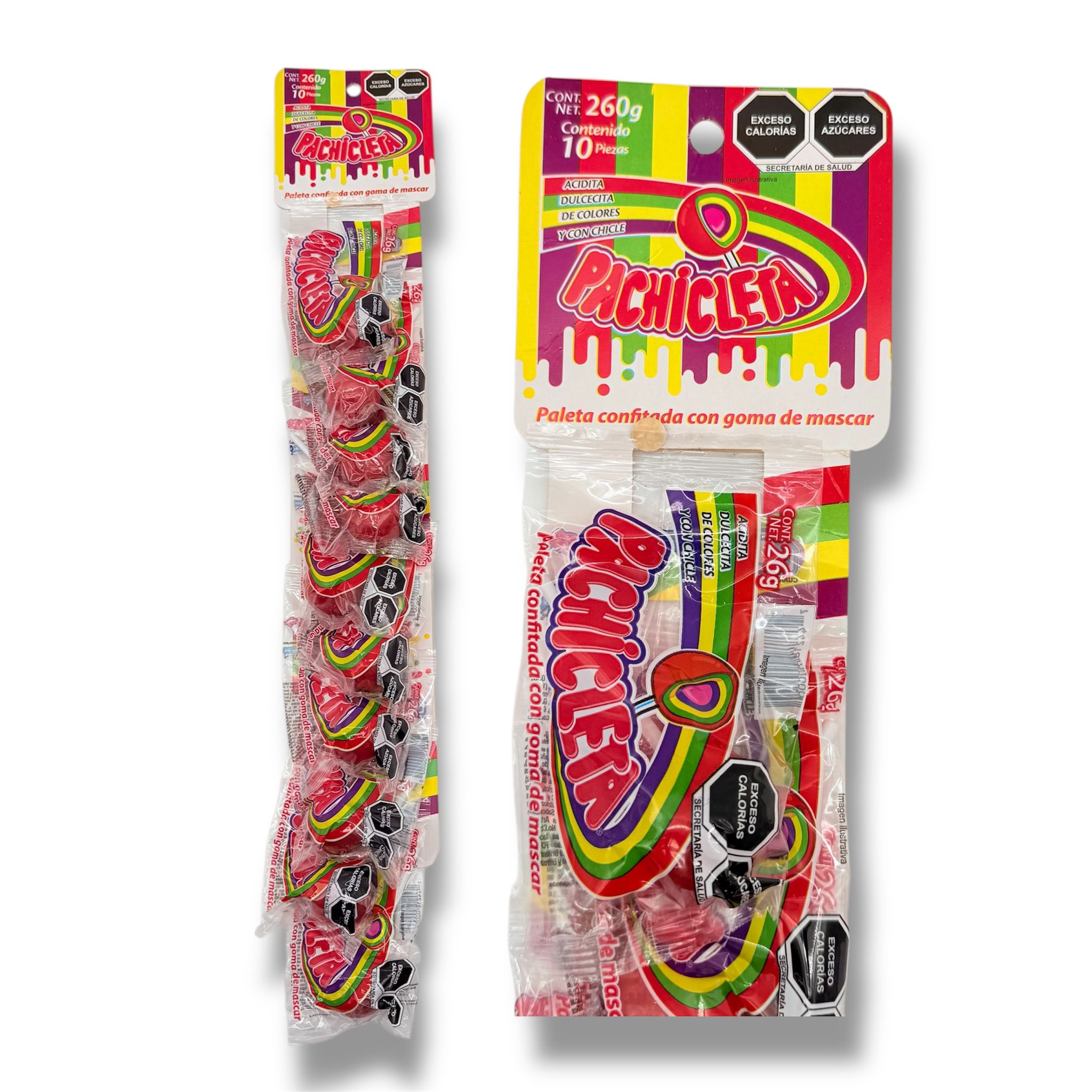 Pachicleta - Paleta Confitada con Goma de Mascar