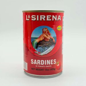 La Sirena Sardines in Tomato Sauce (Lata Grande):