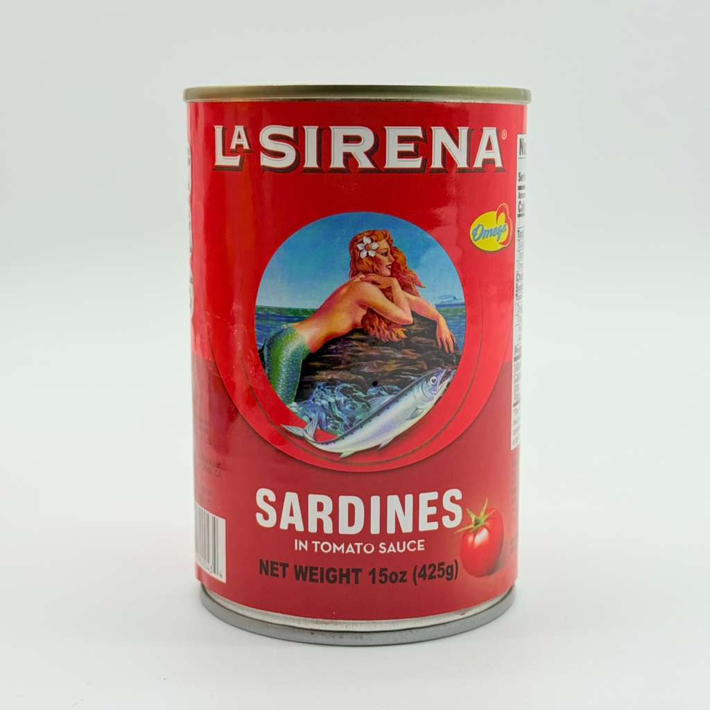 La Sirena Sardines in Tomato Sauce (Lata Grande):