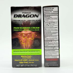 Pomada Dragon Lidocaine Pain Numbing Cream