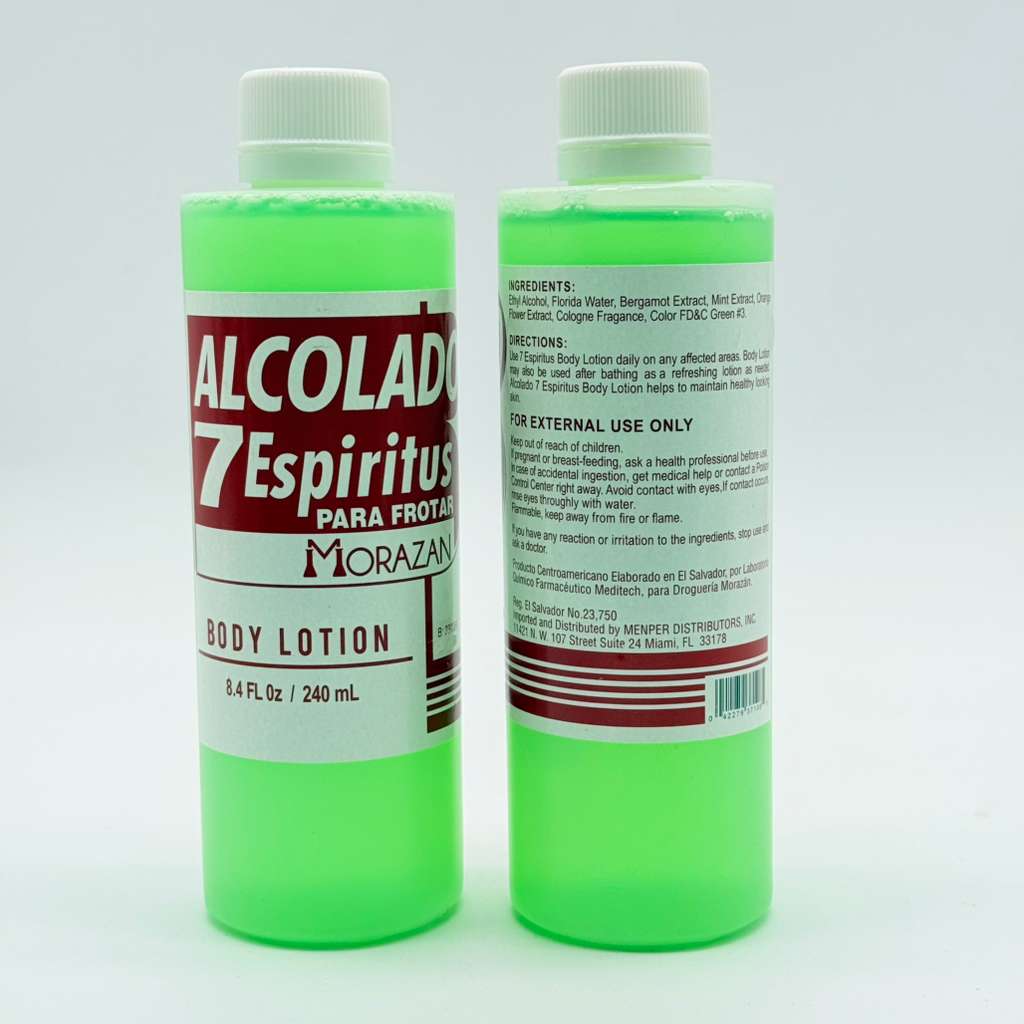 Alcolado 7 Espíritus Morazán – Body Lotion – 240 mL
