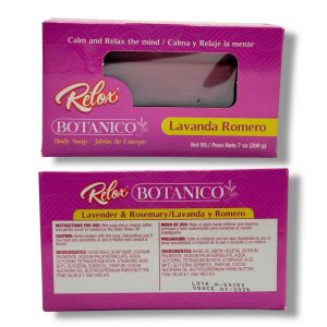 Jabón Relox Botánico Lavanda y Romero