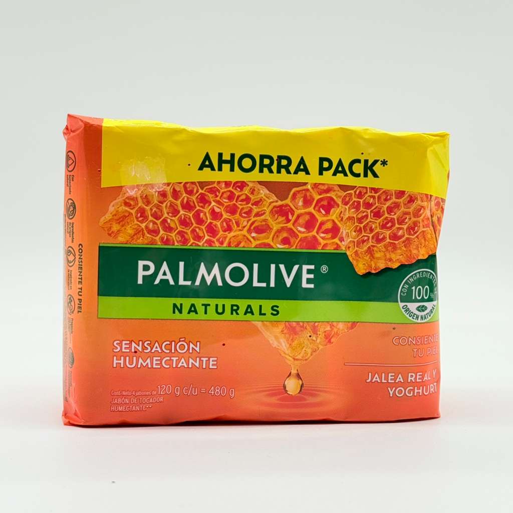 Jabón Palmolive de Jalea Real y Yoghurt Pack de 4 Jabones
