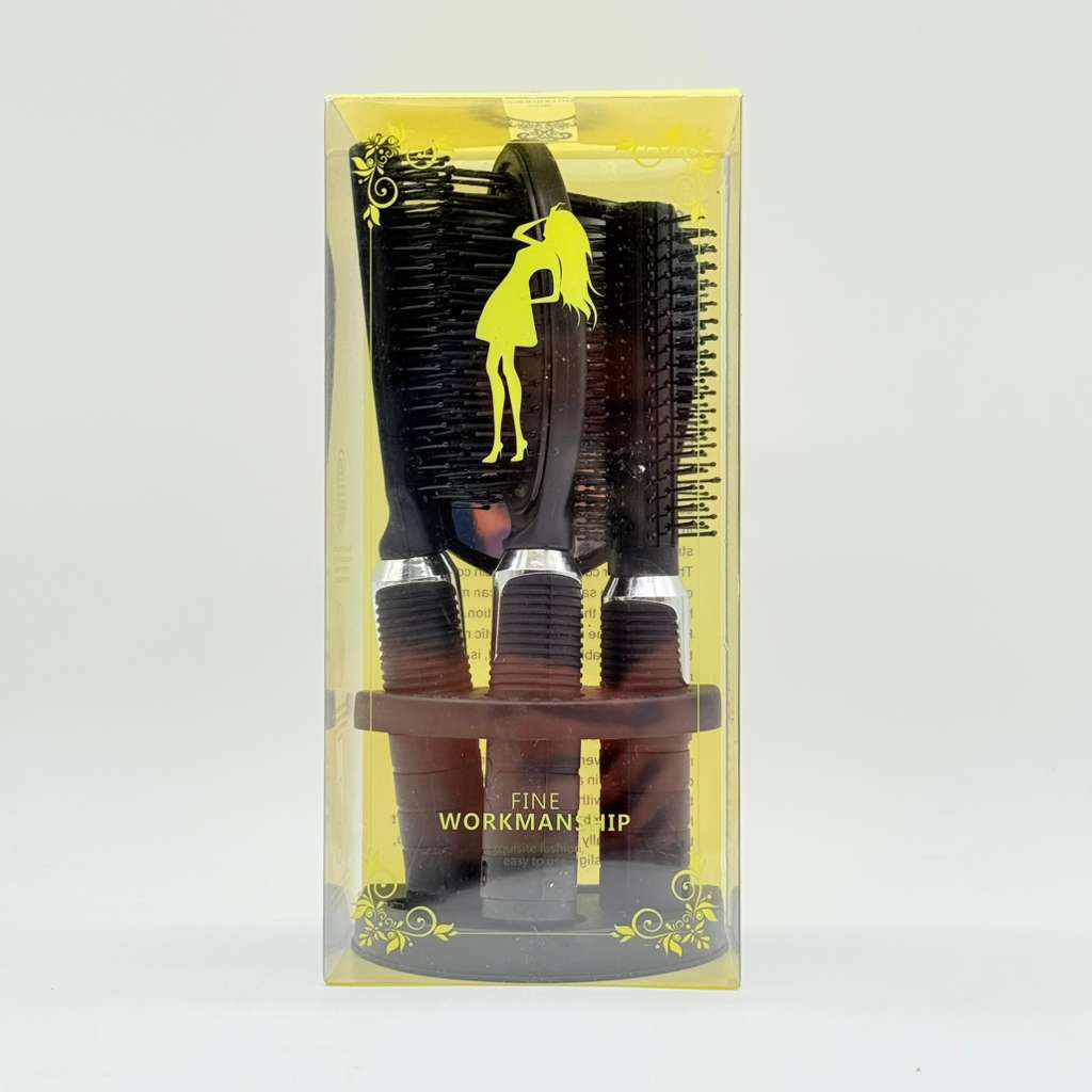 3 Pack Cepillos para el Cabello