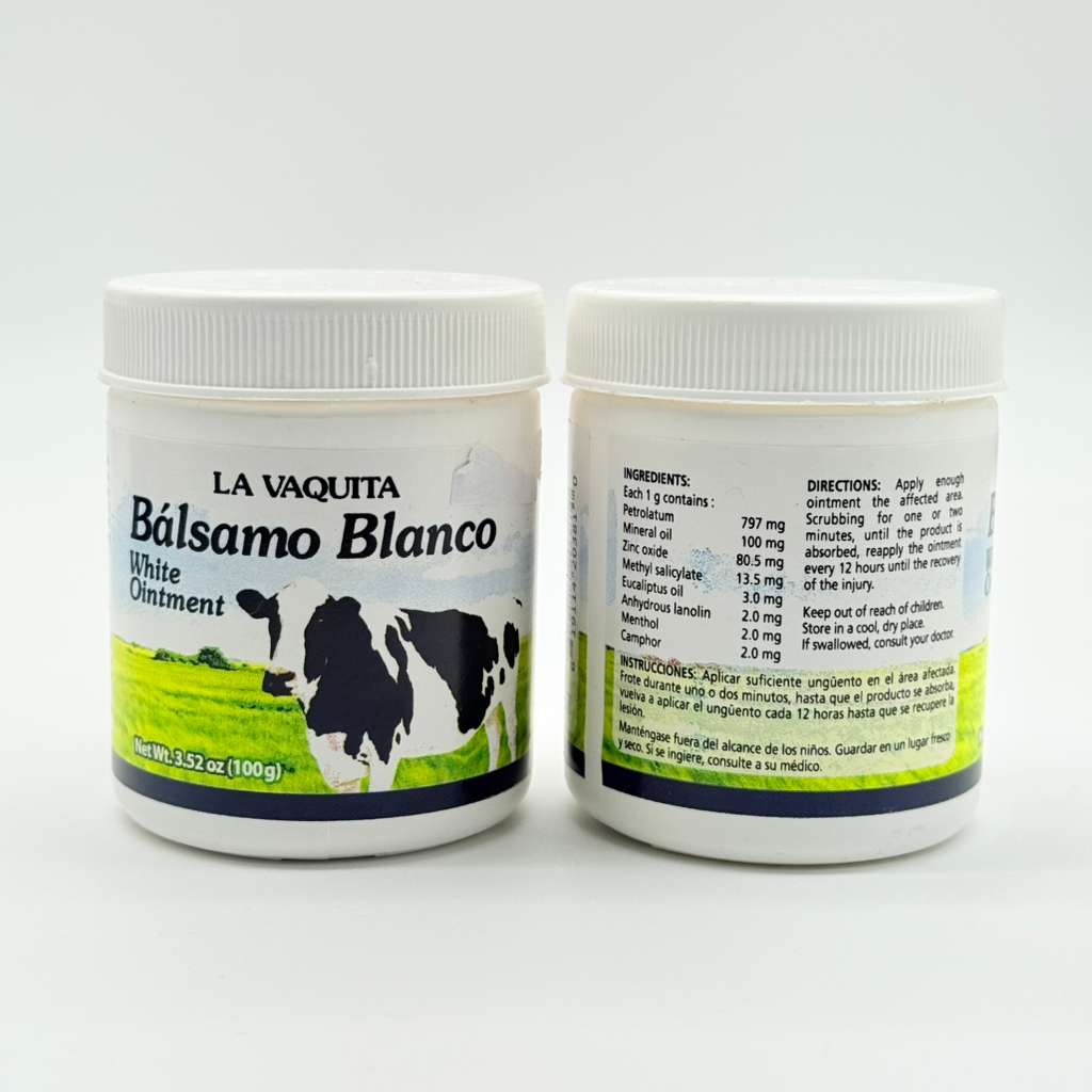 La Vaquita Bálsamo Blanco - (White Ointment)
