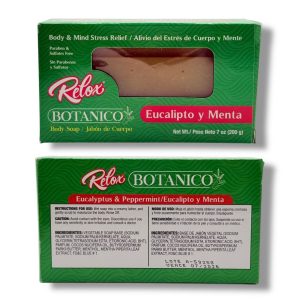 Relox Jabón Botánico Eucalipto y Menta