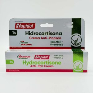 Rapidol Hidrocortisona 1% con Aloe y Vitamina E