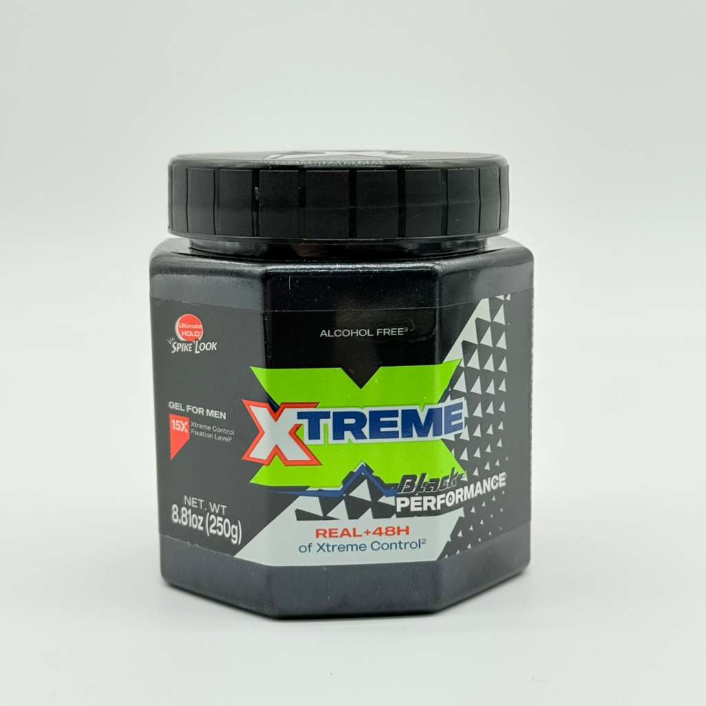 XTREME Black Performance Gel para el Cabello