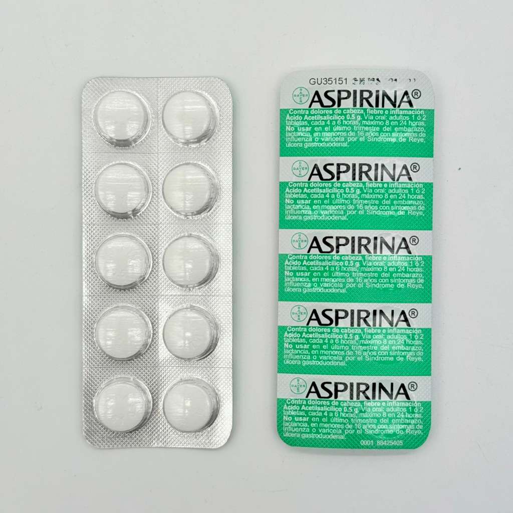 Aspirina 0.5 g